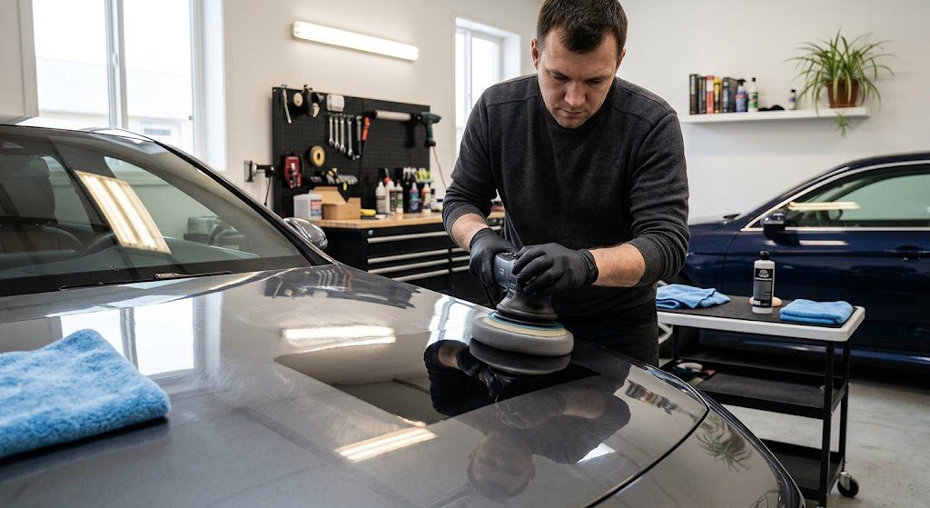 Kaip pašalinti smulkius įbrėžimus automobilio kėbule?